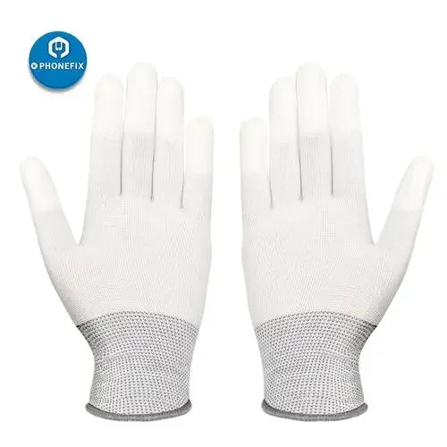 PhoneFix silicone soldering mat and BGA welding pad with static control wrist strap for safe electronic repairs.
