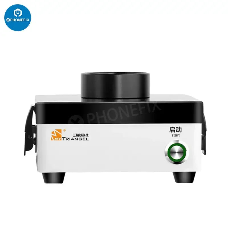 Phonefix M-Triangel CP-301 portable smoke purifier and fume extractor for clean air and smoke removal.