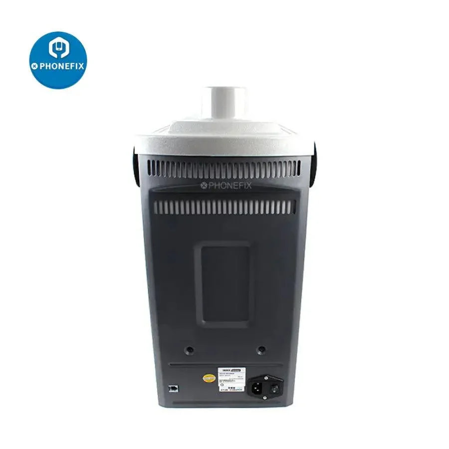 PhoneFix Quick 6602 smoke fume extractor with double tube air cleaner, 120W, 220V for efficient smoke and fume removal.
