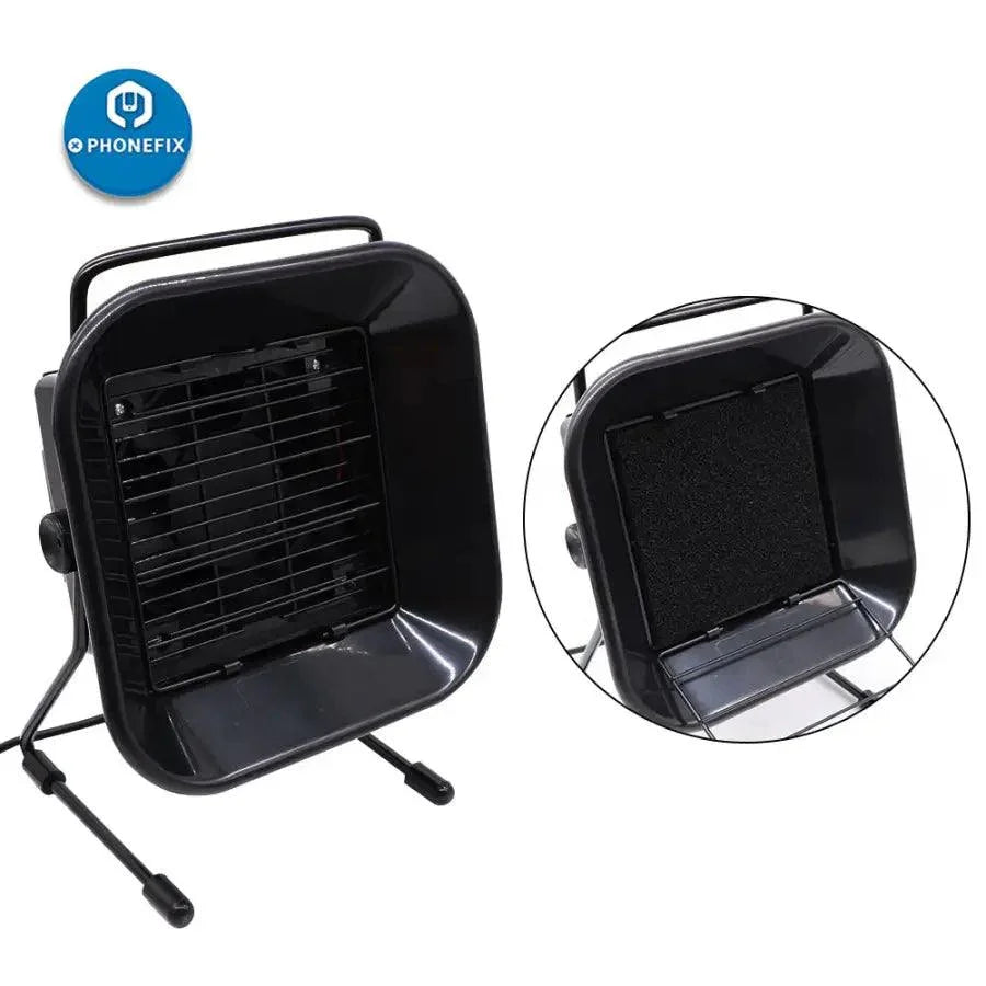 PhoneFIX desktop soldering smoke absorber, ESD fume extractor with 220V for soldering fumes and smoke removal.