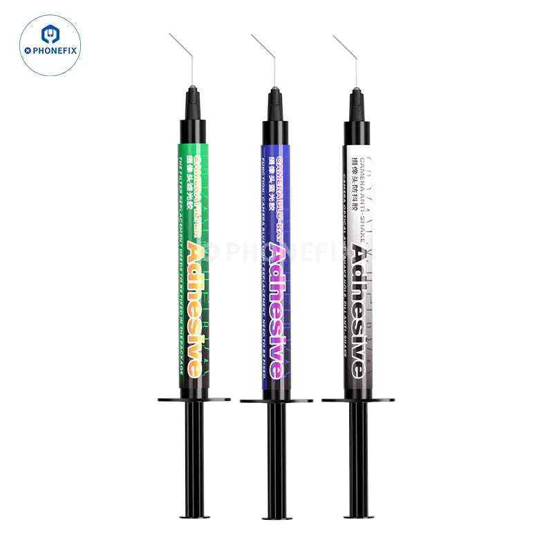 PHONEFIX Mechanic CD48 UV camera repair glue dust removal stick with solder paste for cleaning and precision repair.