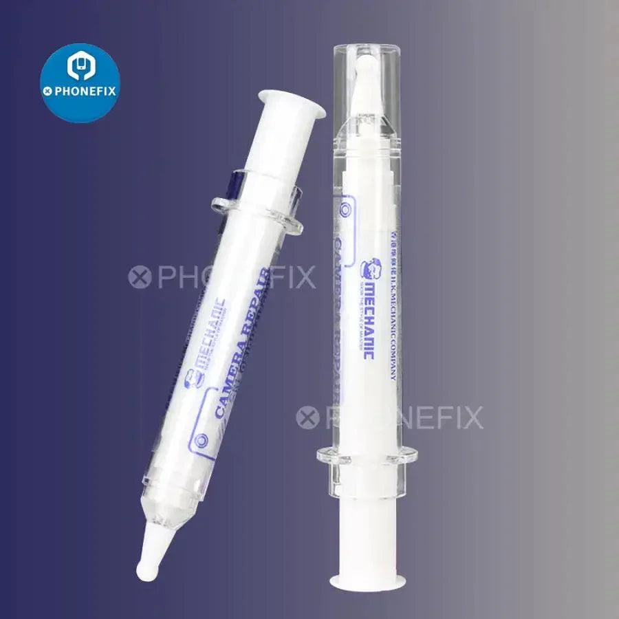 Mechanic CR1 PhoneFix LCD screen repair glue, fast bonding solder paste for phone camera and LCD screen repairs.
