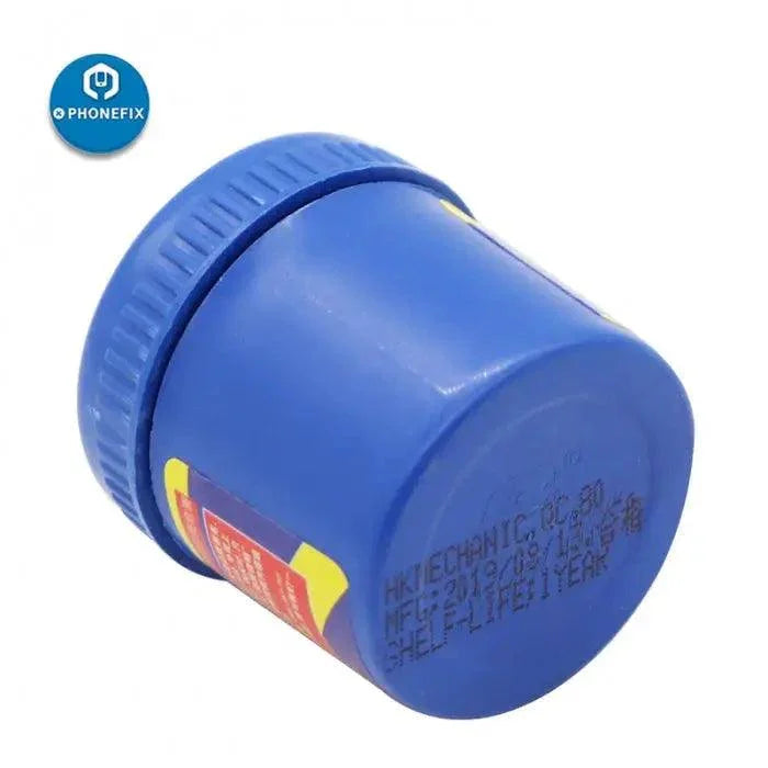 PhoneFix mechanic soldering tin paste for CPU rework, 158°C welding cream for precise soldering and electronics repair.