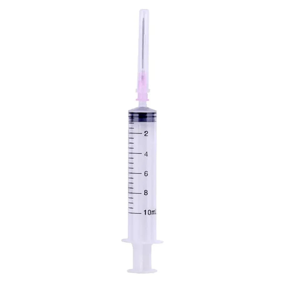 PhoneFix 10CC solder paste syringe with plunger, squeeze tube dispenser, and needle for precise soldering applications.