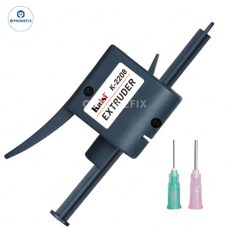PhoneFix Kaisi K-2208 solder paste extruder booster manual glue gun for precise soldering and paste application.