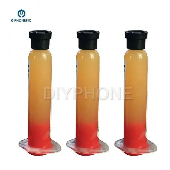 OEM RMA-223 NC-559-ASM BGA soldering paste flux syringe from PHONEFIX, 10cc, used for BGA soldering and rework.