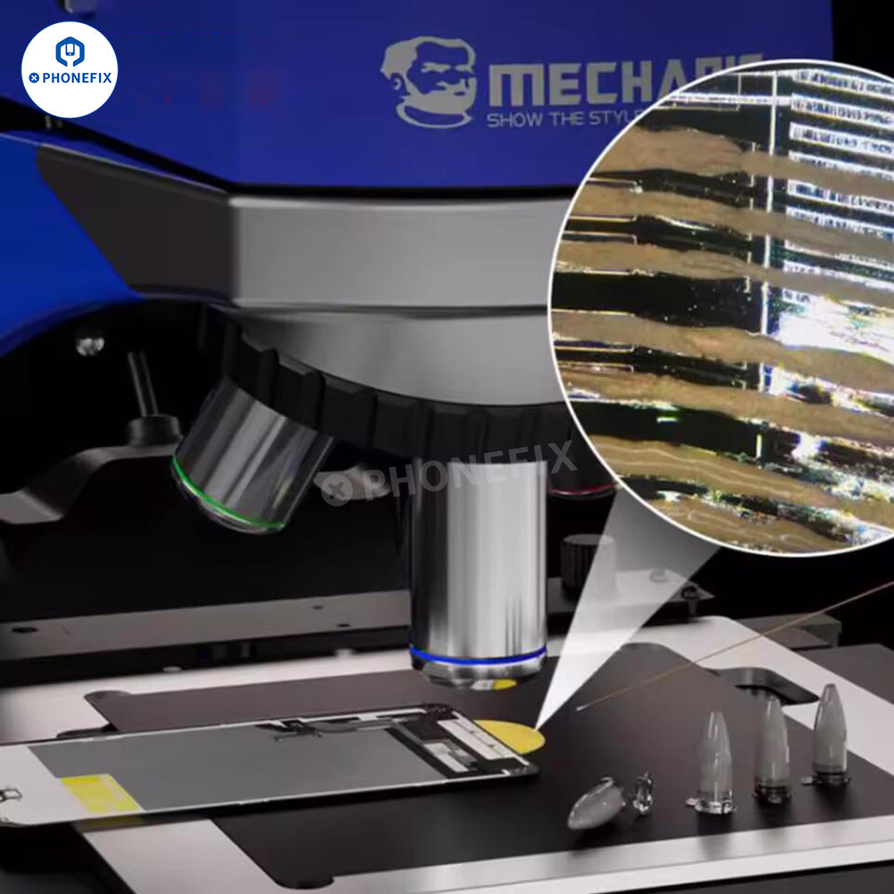 PhoneFIX nano conductive silver solder paste for iPhone screen flex circuit repair, shown in a small tube for precise application.
