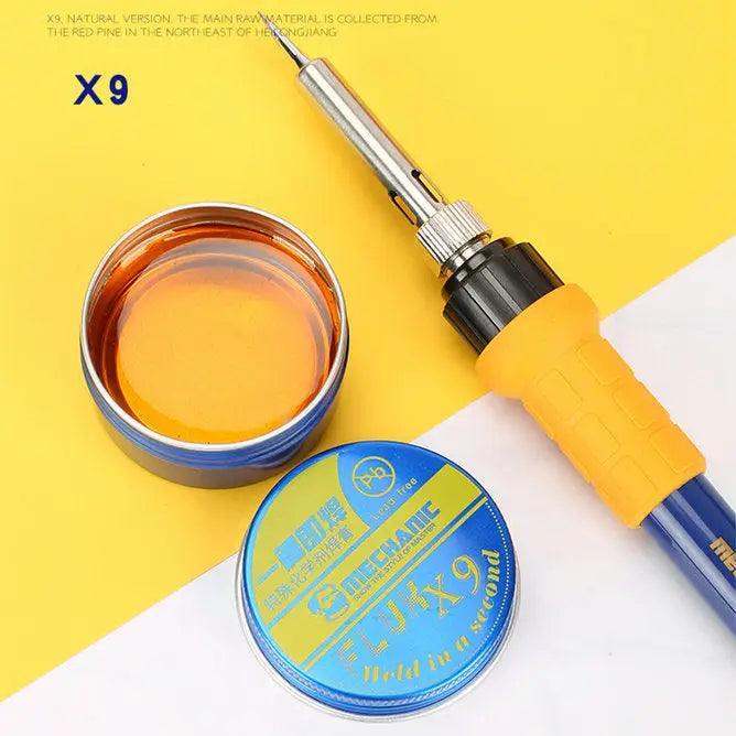 PhoneFix Mechanic X6 X8 X9 rosin flux solder paste, 20g for improved soldering iron performance and electrical connections.