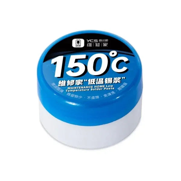 YCS Solder Paste by PHONEFIX, PCB BGA CPU tin planting flux in 150℃ version, used for precise electronics soldering.