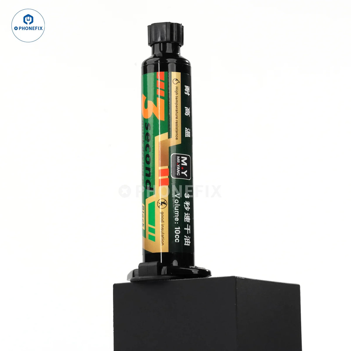 Lámpara de curado UV YCS con aceite verde para el secado rápido de fundente y pasta de soldadura, utilizada para reparaciones electrónicas por PHONEFIX.