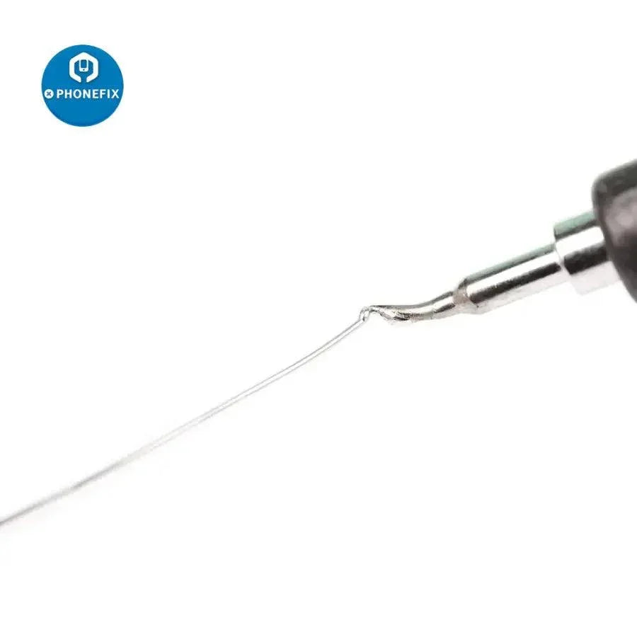 PhoneFix lead-free solder wire in 0.3mm and 0.6mm for phone soldering tools, ideal for precise electronic repairs.