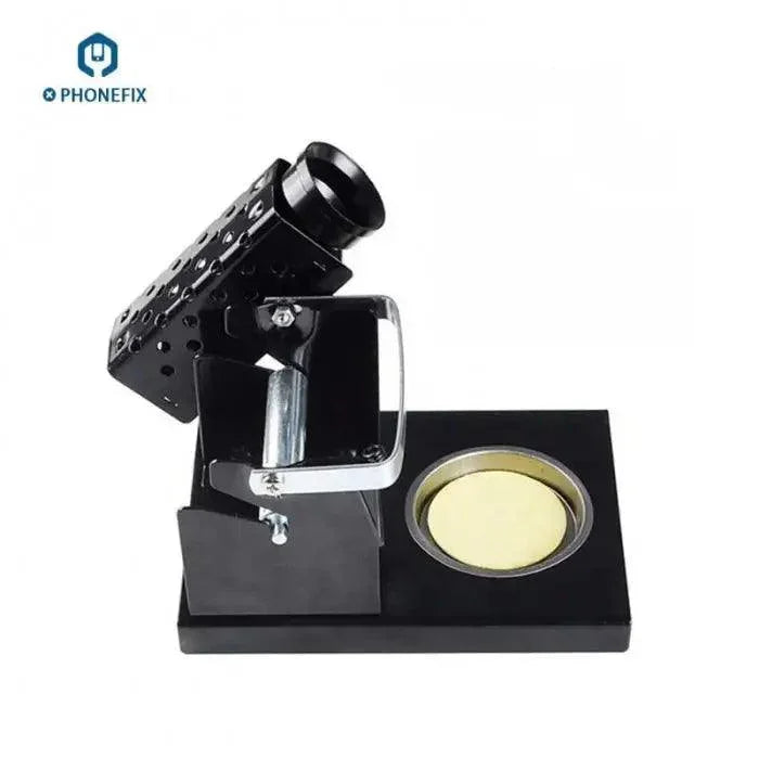 PhoneFix 2-in-1 solder wire holder with heat-resistant soldering iron platform for safe, organized electronic soldering.