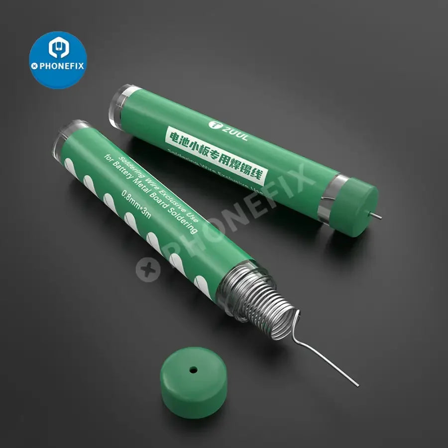 PHONEFIX 2UUL SC39 soldering wire for battery metal board repair, featuring high-quality solder wire for precise electronic soldering.