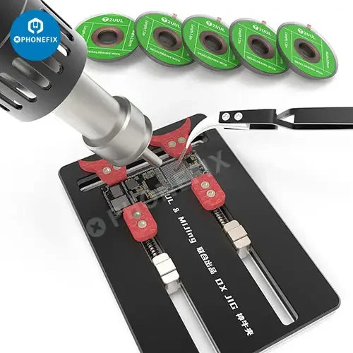 Mèche à dessouder 2UUL CY2015 Mobi pour la réparation de circuits imprimés, fil de soudure de 5 m de PHONEFIX, utilisé pour retirer la soudure des cartes de circuits imprimés.