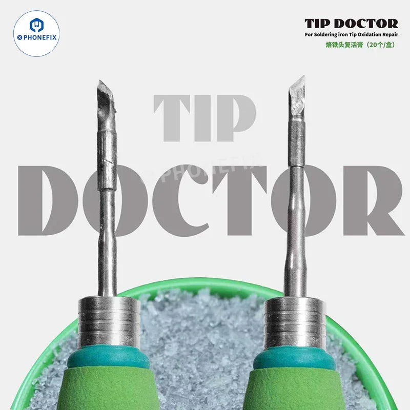 PHONEFIX 2UUL SC93 Tip Doctor soldering iron tip refresher cream cleaner paste for soldering consumables.