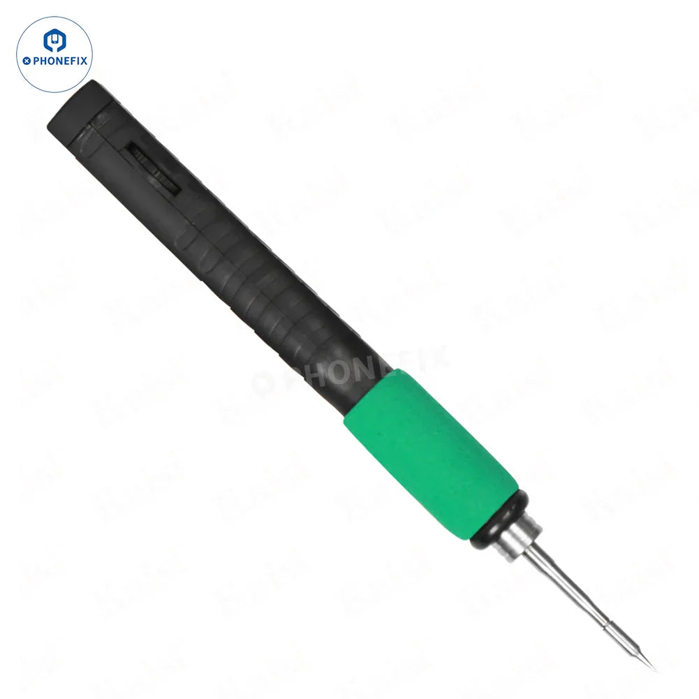 Phonefix Kaisi K211 portable USB electric soldering iron with C210 tips, compact tool for precise electronic soldering.
