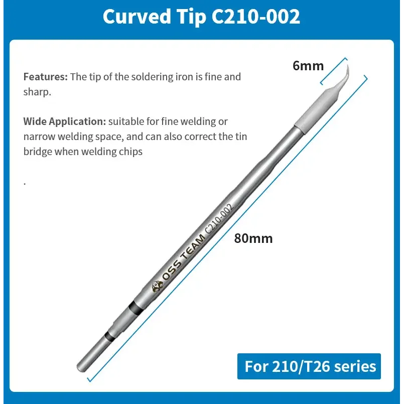 PhoneFix TX001 portable jump wire soldering iron with T210 tips, compact welding iron for electronics repair.