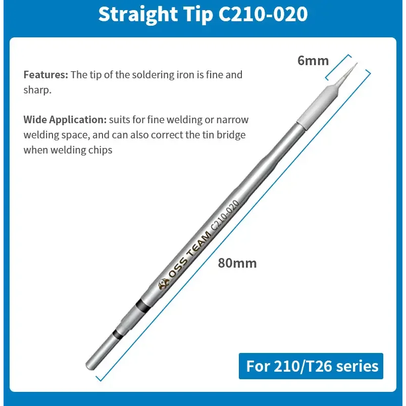 PhoneFix TX001 portable jump wire soldering iron with T210 welding tips, compact design for precise soldering tasks