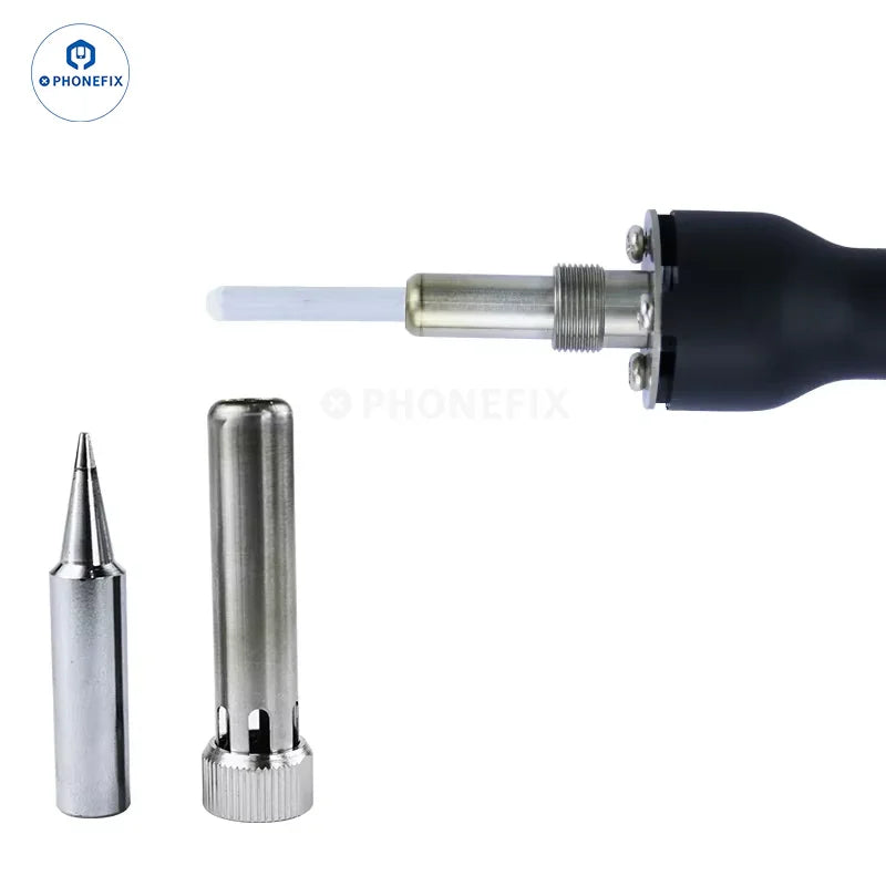 PhoneFix ATTEN ST-2065D ST-2080D ST-2150D digital electric soldering iron with ergonomic handle and adjustable temperature control.