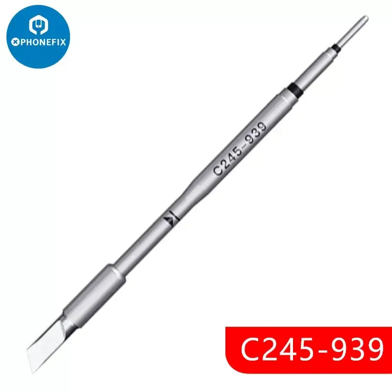 JBC C115 C210 C245 soldering iron tips for JBC I2C soldering station, featuring replacement tips for precise soldering tasks.