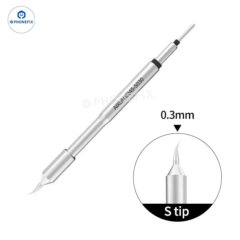 JBC C245 soldering iron tip for JBC I2C soldering station, designed for precise soldering and easy replacement.
