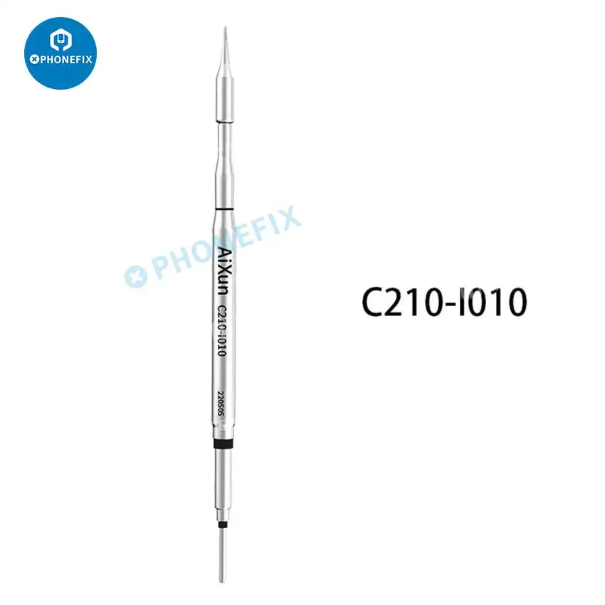 Aixun C210 Series T3B soldering iron tip from PHONEFIX, standard replacement tip for electronic soldering tools.