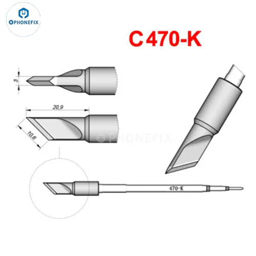 OEM JBC C245 soldering iron tip compatible with T245 handle, shown with fine, pointed tip for precise soldering tasks.