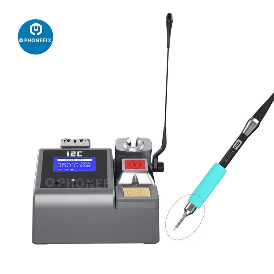 Phonefix PDK C115 soldering iron tip for JBC I2C station, extra-sharp tip, Spain imported, ideal for precise soldering tasks.