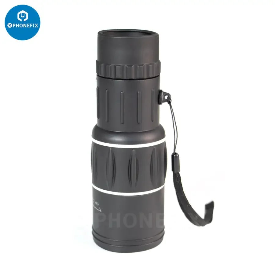 PHONEFIX 16x52 dual-focus zoom monocular telescope with HD view, ideal for long-distance viewing up to 8000 meters, soldering magnifying glass