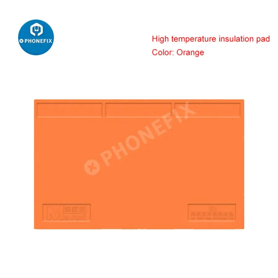 Blue MaAnt G1 Maintenance Silicone Pad for Phone Soldering Work Platform, PhoneFix soldering mat for phone repair.