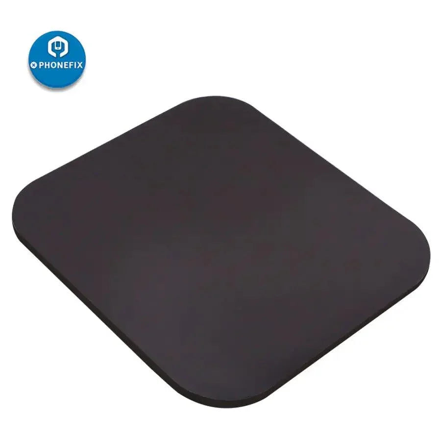 PHONEFIX magnetic screw mat work guide chart for iPhone 6 to 15 Pro Max, soldering mat with magnetic screw placement layout.