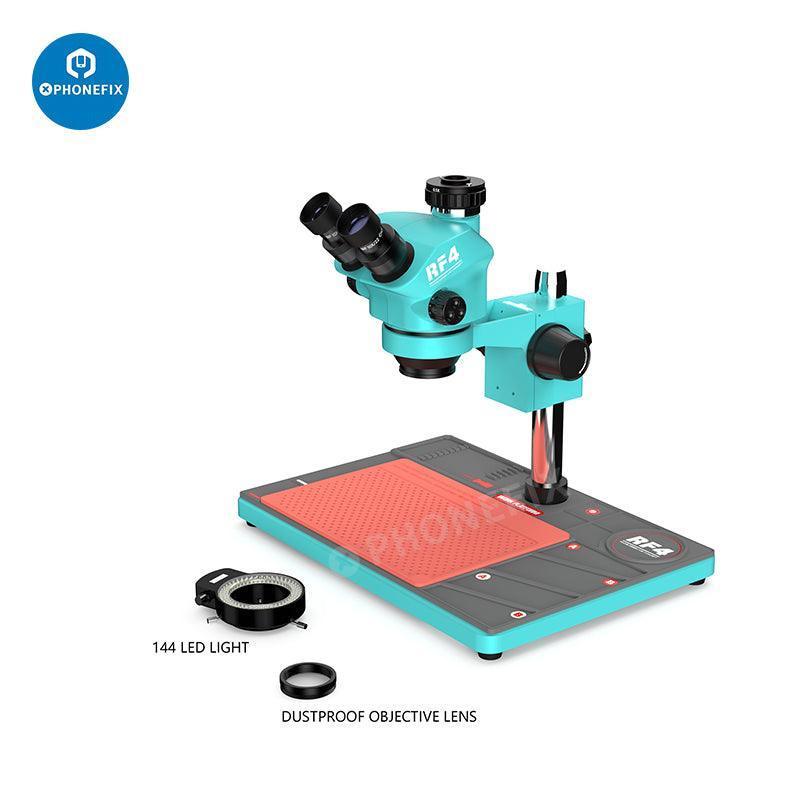 Gray RF4 Heat Insulation Silicone Pad for microscope base and phone PC repair, soldering mat by PHONEFIX.
