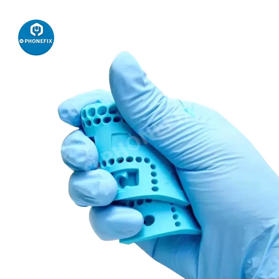 Phonefix multifunctional soldering mat with pressure-reducing magic silicone pad, used for precise positioning and heat resistance.