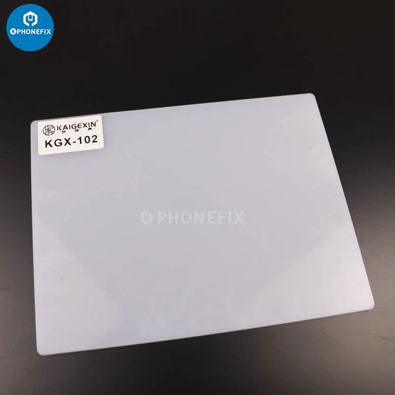 PhoneFix heat-resistant silicone soldering mat showing a large, flexible insulation pad suitable for soldering and repair tasks.