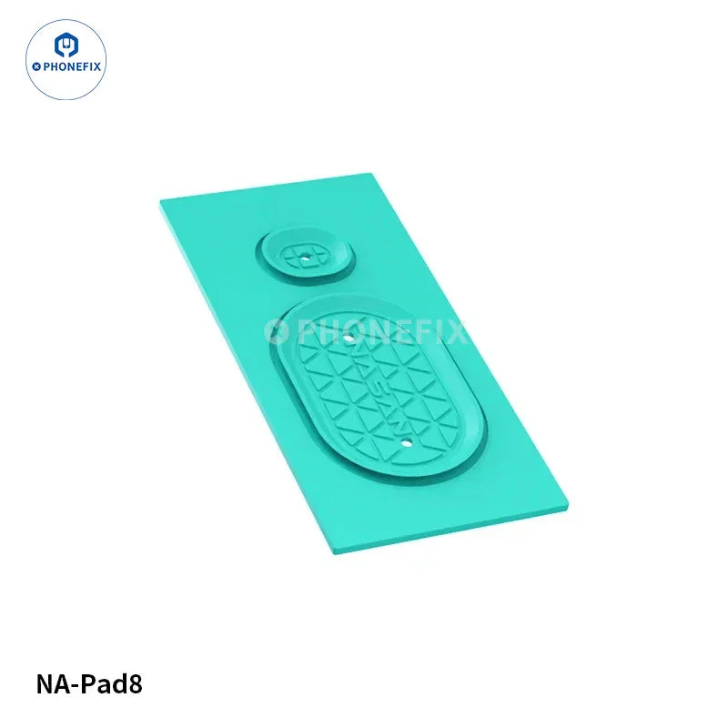 PHONEFIX NASAN NA-Pad8 silicone soldering mat with non-slip LCD screen surface for electronics work and repair.