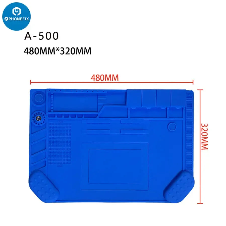 PhoneFix ESD soldering mat with antistatic heat insulation silicone pad for safe electronics repair.