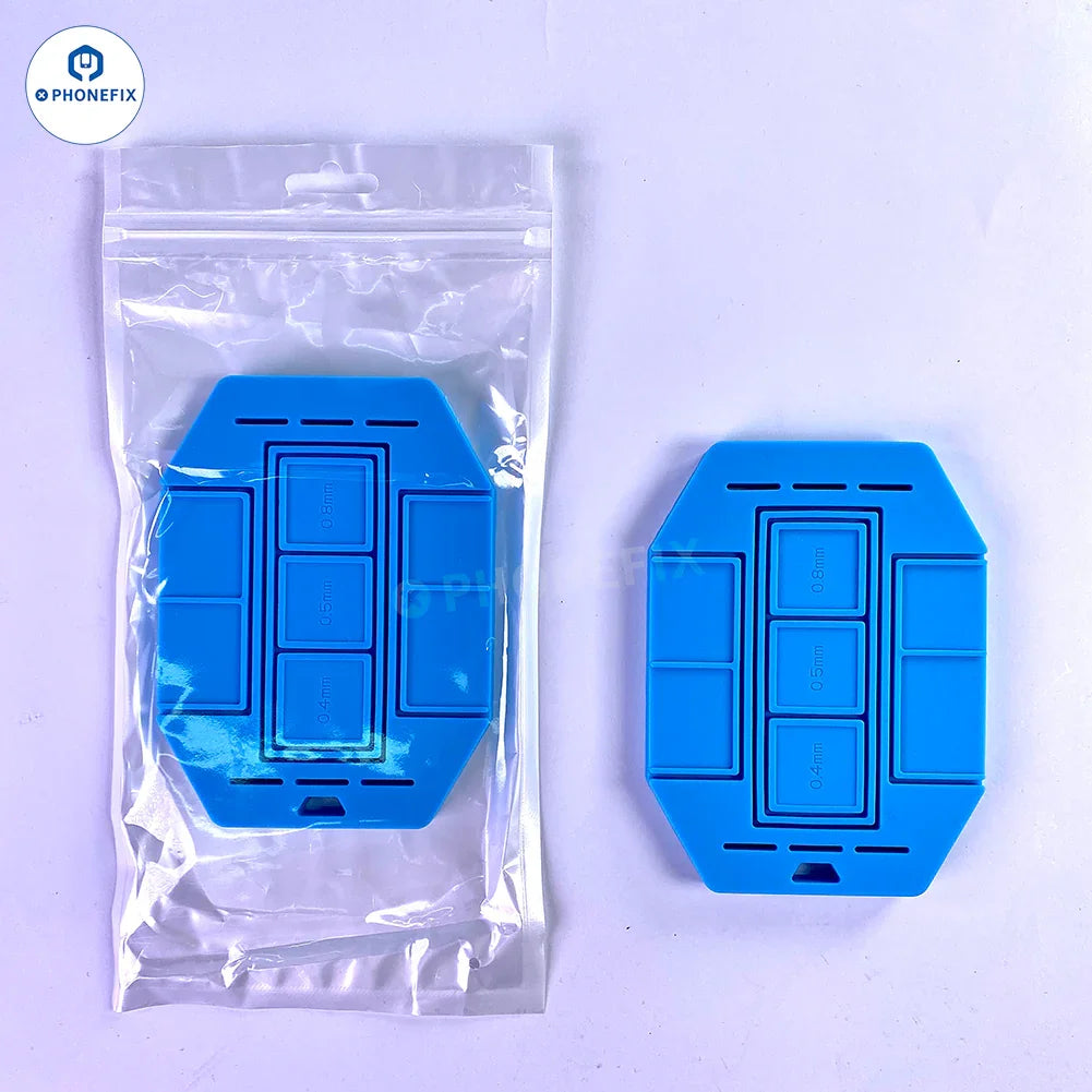 Base magnética para soldadura de chips de CPU WYLIE WL-716L para reparación de teléfonos, con superficie magnética.
