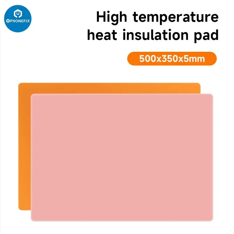 XINZHIZAO high temperature silicone insulation pad and soldering mat from PHONEFIX, heat-resistant and flexible for electronics repair.