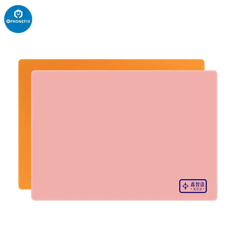 PhoneFix XINZHIZAO soldering heat mat, high-temperature silicone insulation pad, durable heat-resistant soldering work surface.