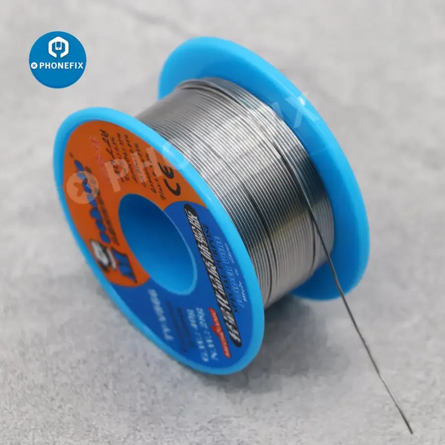 PhoneFix soldering wire for BGA repair, 0.2-0.8mm liquid rosin welding wire for mechanic soldering and electronic repairs.
