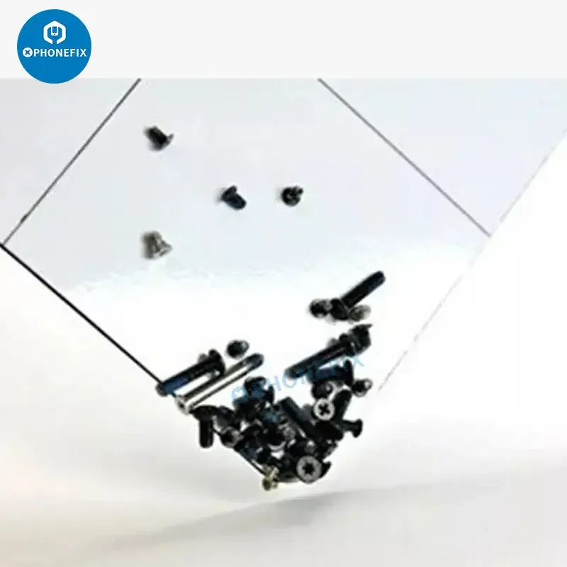 Petit tapis de rangement magnétique PHONEFIX pour organiser les vis et les petites pièces, idéal pour la réparation et l'entretien des appareils électroniques.