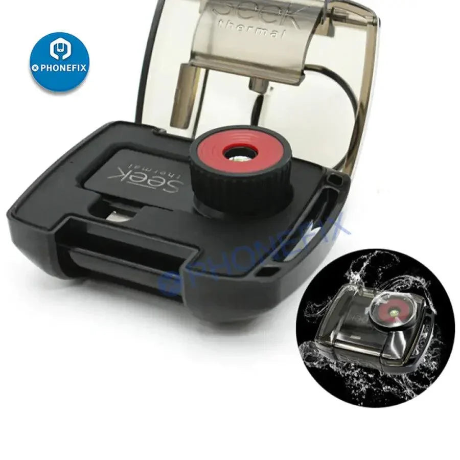 Seek Compact Thermal Camera for iOS and Android, PCB repair detection tool, compact thermal imaging camera by PHONEFIX.