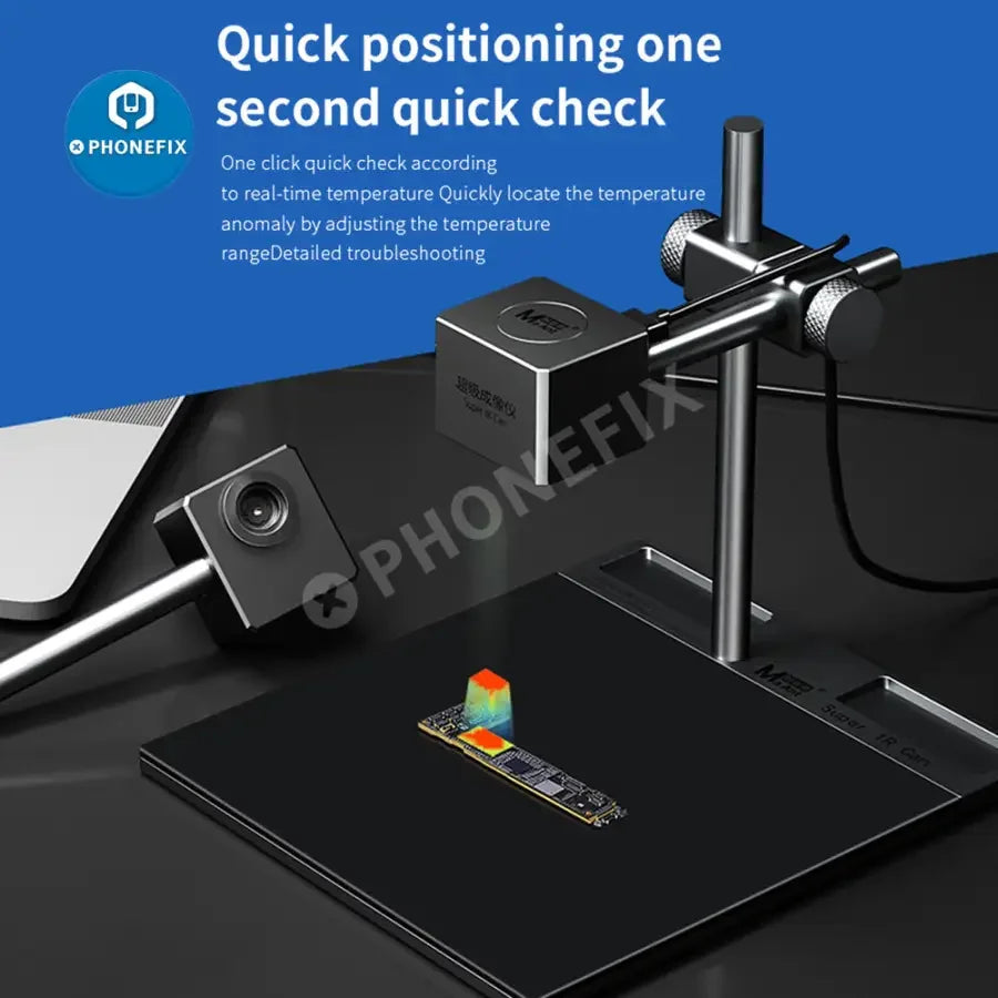 MaAnt 3D Super Thermal Imager Camera for Phone PCB fault testing, designed for precise thermal imaging of electronic circuits.