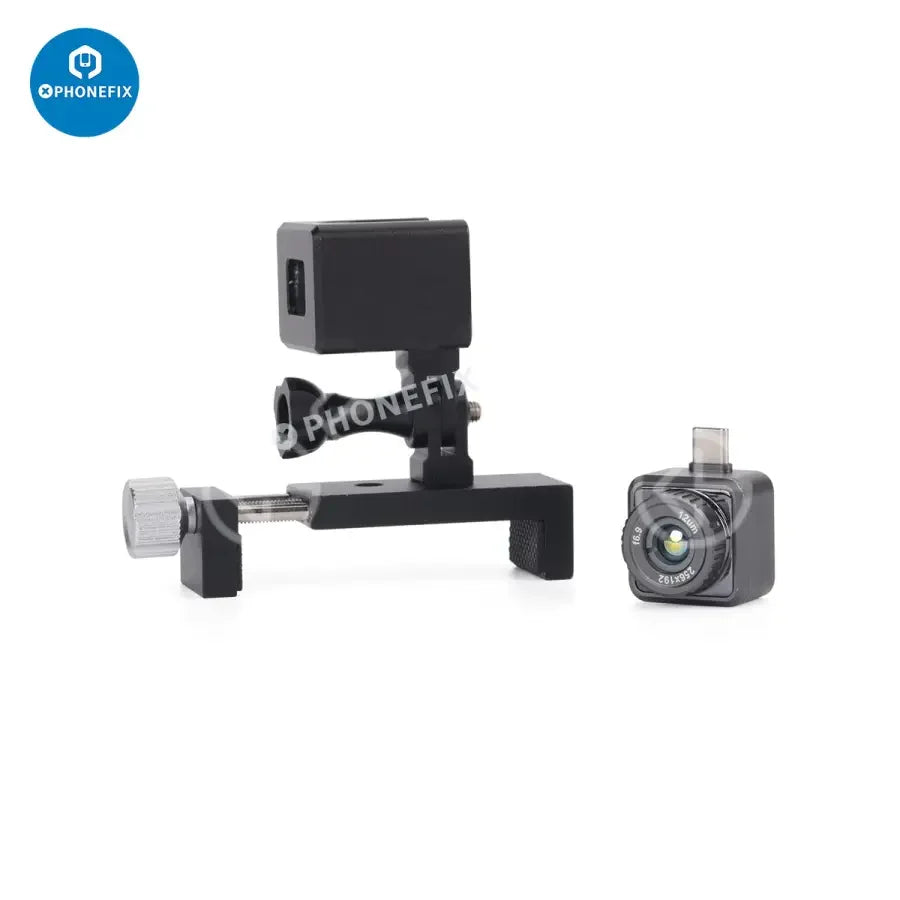 W-28 Mini Infrared Thermal Imaging Camera by PHONEFIX showing its compact design for motherboard repair and thermal imaging diagnostics.