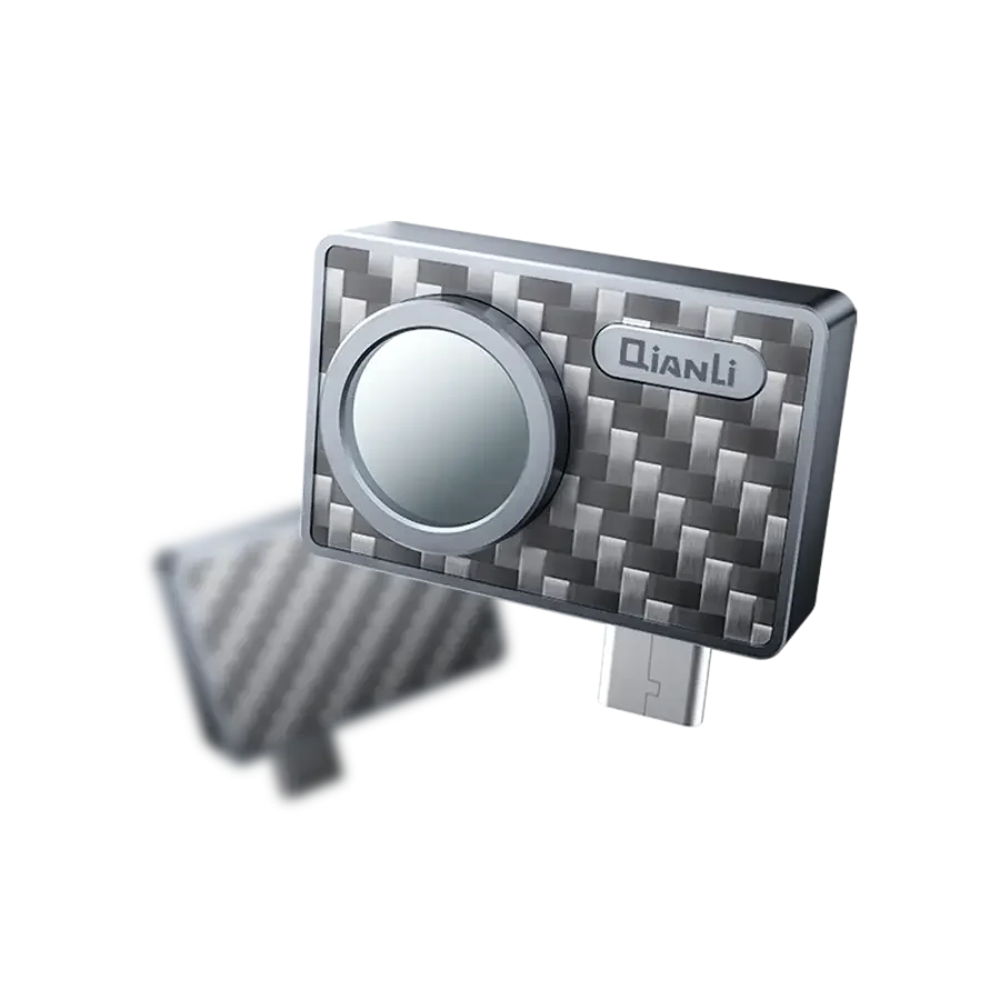 PhoneFix QIANLI Infrared Fire Eye thermal imaging camera for motherboard repair detection, showcasing its thermal imaging features.