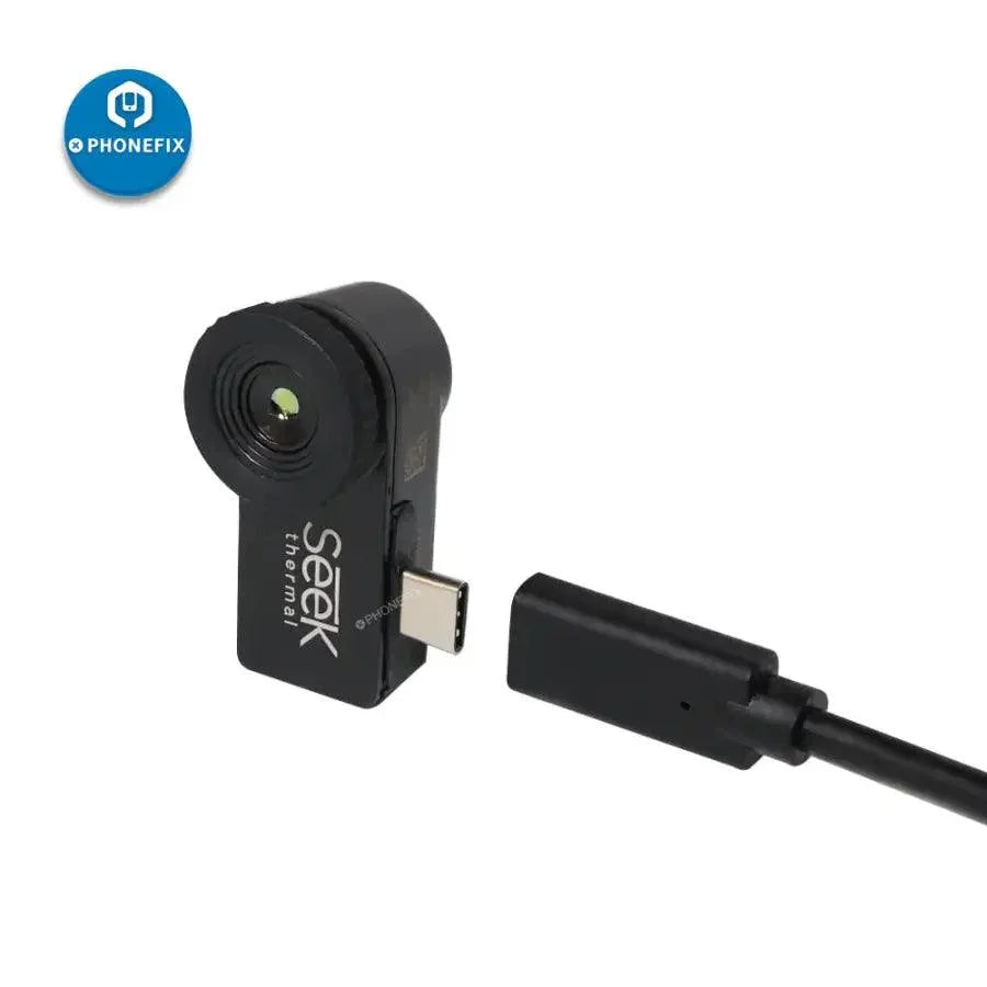 Android Lightning extension cable for SEEK Thermal Camera, compatible with thermal imaging cameras and smartphones by PHONEFIX.