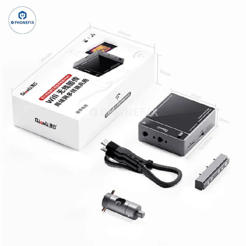 Wireless thermal imaging camera module by PHONEFIX for infrared thermal transfer, compact design with infrared sensor and wireless connectivity