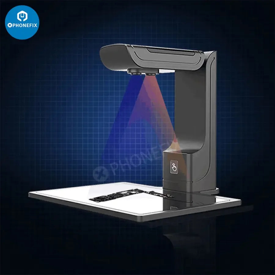 Caméra thermique infrarouge ShortCam II utilisée pour le diagnostic et la réparation des circuits imprimés, conçue par PHONEFIX pour une imagerie thermique précise.