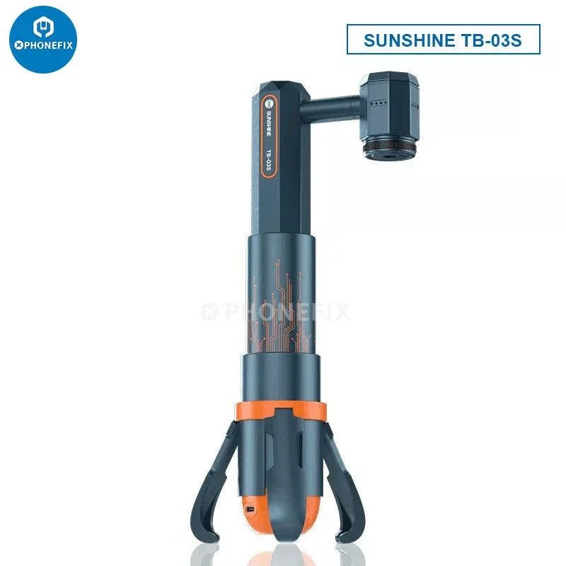 PHONEFIX TB-03S Infrared Thermal Camera for PCB fault diagnosis, compact thermal imaging device for rapid diagnostics.