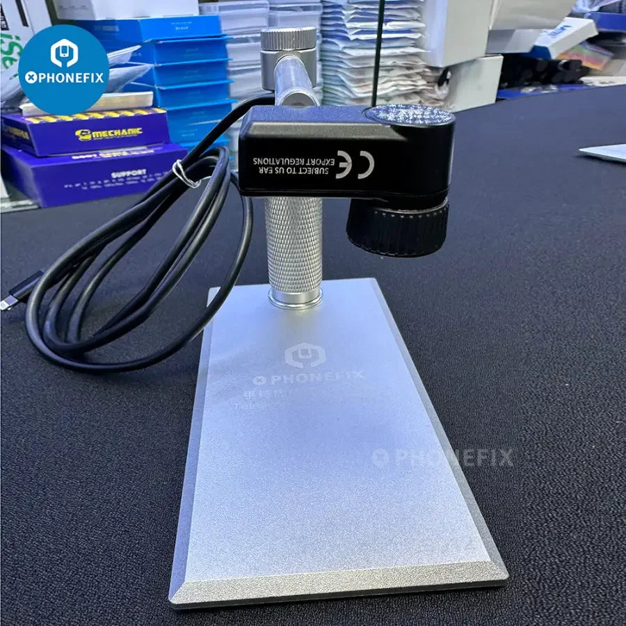 Universal PhoneFix thermal imaging camera holder bracket for Seek Thermal Imager, fixed stand for easy mobile thermal imaging.
